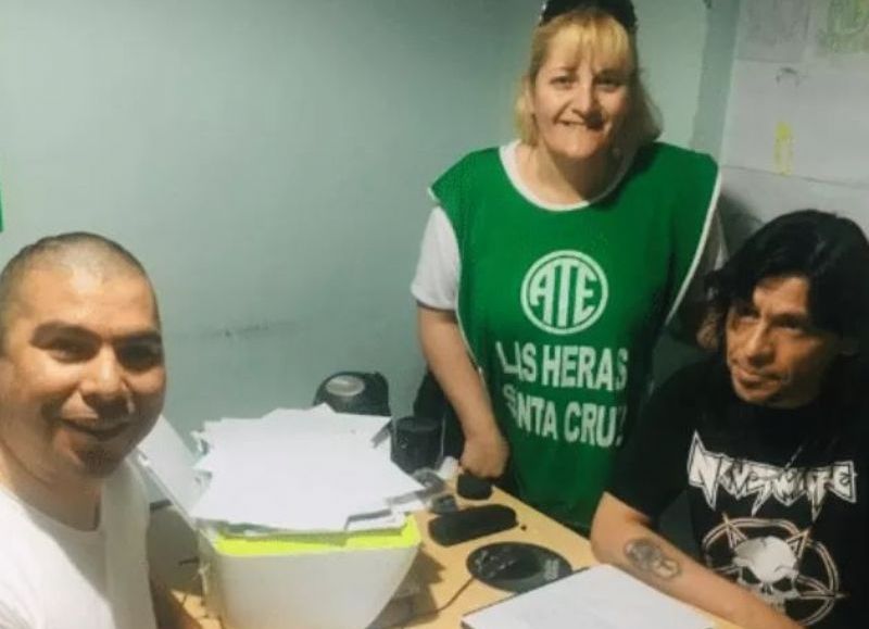 Referente de ATE Las Heras firmó acuerdo con Güenchenen