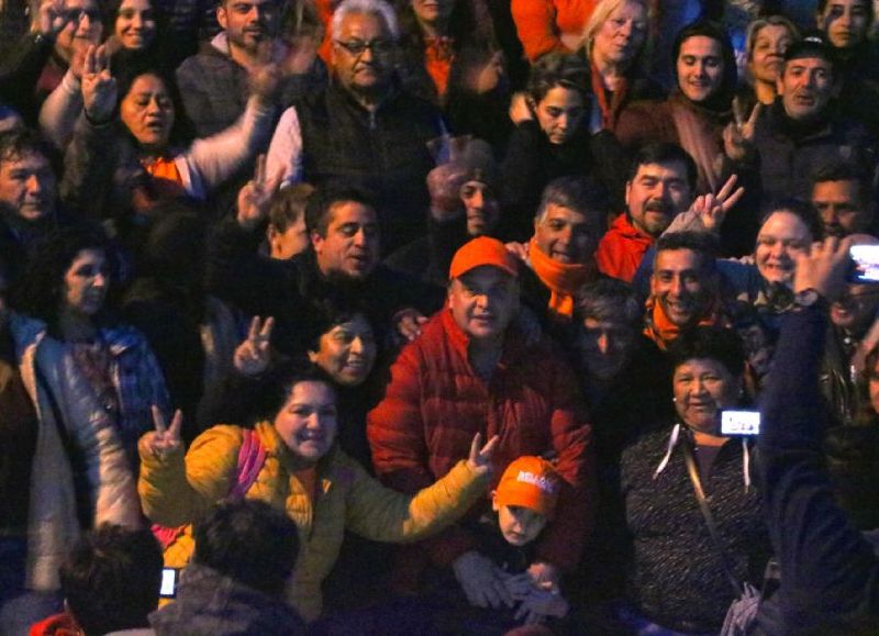 Belloni reventó las urnas en El Calafate