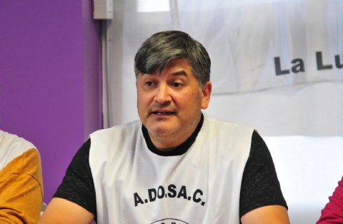 ADOSAC se refirió a la pobre propuesta de la gestión de Alicia: "Se podría haber llegado a un buen puerto"