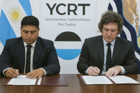 Vidal y Milei entregaron los Yacimientos Carboníferos Rio Turbio al capital privado en un nuevo saqueo antipatria