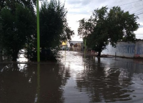 ¿Y el oasis de la Provincia? Vecinos de Las Heras denuncian anegamientos