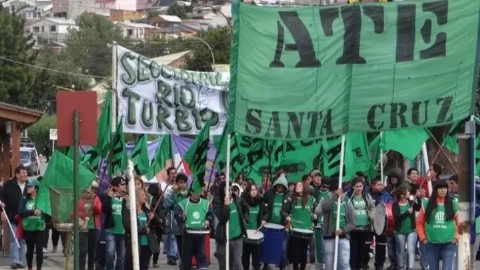 Paro de 72 horas de ATE en Santa Cruz en reclamo de apertura de paritarias