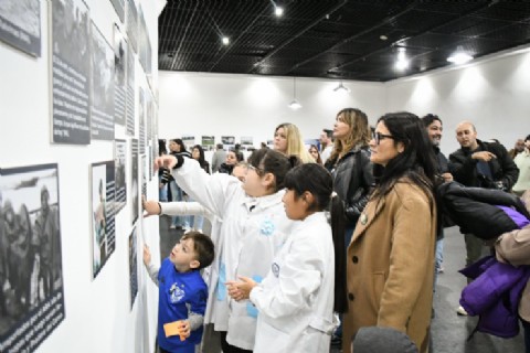 Inauguraron “Malvinas: 44 años de memoria viva en Santa Cruz”, una propuesta que nos interpela como sociedad