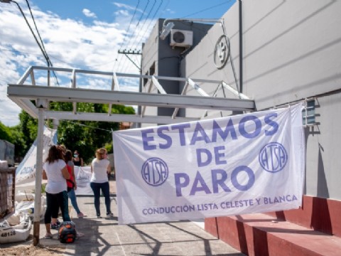 ATSA redobla la protesta: “Vamos a mantener la acción hasta que reviertan las suspensiones”