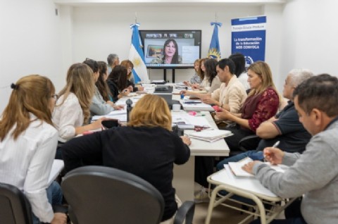 Fortalecen la planificación estratégica del Sistema Educativo Provincial