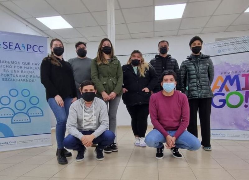 Presentaron al equipo de trabajo del Dispositivo Territorial Comunitario "Fénix" de Río Gallegos