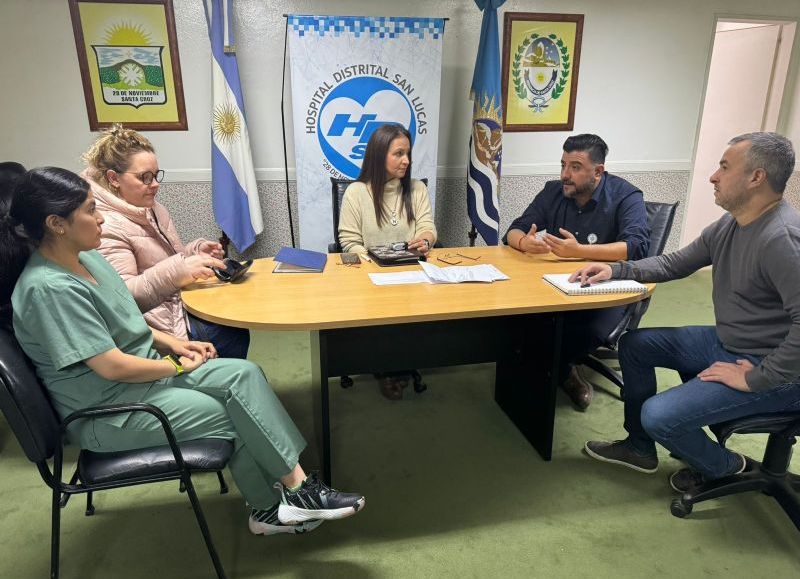 Salud realizó recorridas por los hospitales de la Cuenca Carbonífera