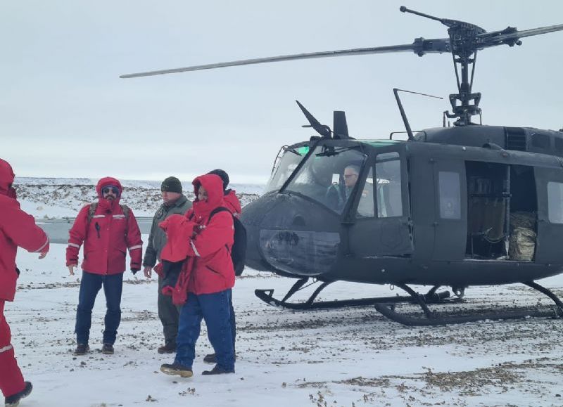 El Gobierno provincial rescató a trabajadores varados en la Represa Néstor Kirchner