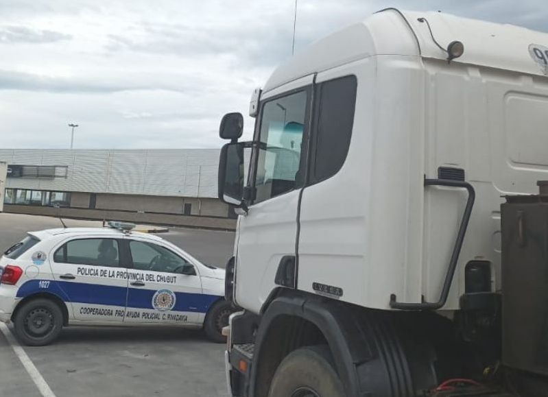 Un camión robado en la provincia fue hallado en Chubut