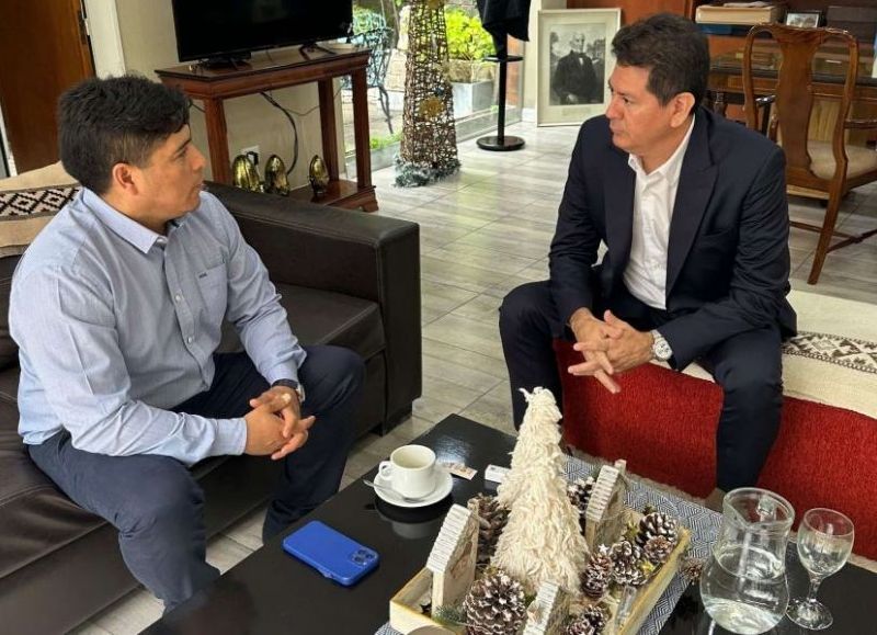 Vidal y el interventor de YCRT avanzan en el plan de reactivación y saneamiento de la empresa