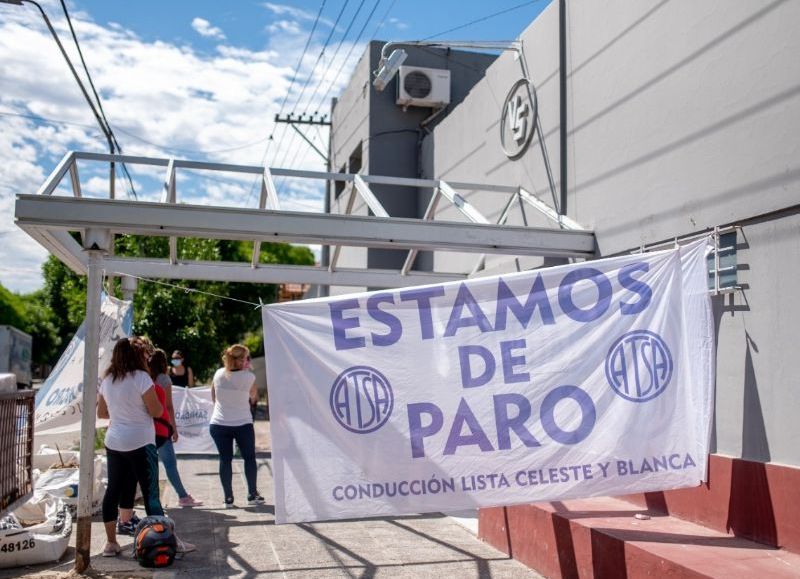 ATSA redobla la protesta: “Vamos a mantener la acción hasta que reviertan las suspensiones”